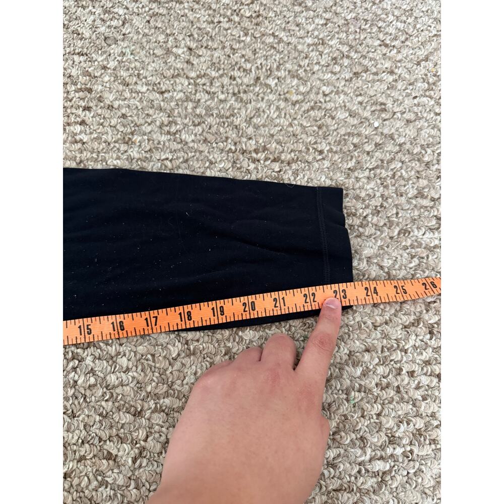 Lululemon | Black High Waist Align Leggings Cropped 23” Activewear Workout - Picture 11 of 11